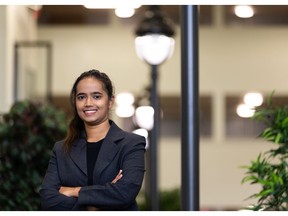 Gurbani Baweja is a software engineering student at the University of Alberta, and vice president external of the International Students' Association.