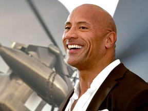 Dwayne Johnson arrives at the premiere of Universal Pictures' "Fast & Furious Presents: Hobbs & Shaw" at Dolby Theatre on July 13, 2019 in Hollywood, California.