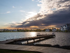 Lake Summerside, by Brookfield Residential, is a finalist in the category of Existing Community in the 2020 BILD Alberta Awards.