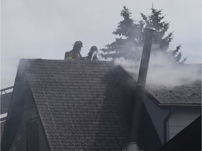 Firefighters responded to a call about a garage fire spreading to a home near 72 Street and 81 Avenue around 10:40 a.m. on Monday, Aug. 24, 2020 in Edmonton.    When crews arrived a few minutes later, two homes were fully involved in flames.