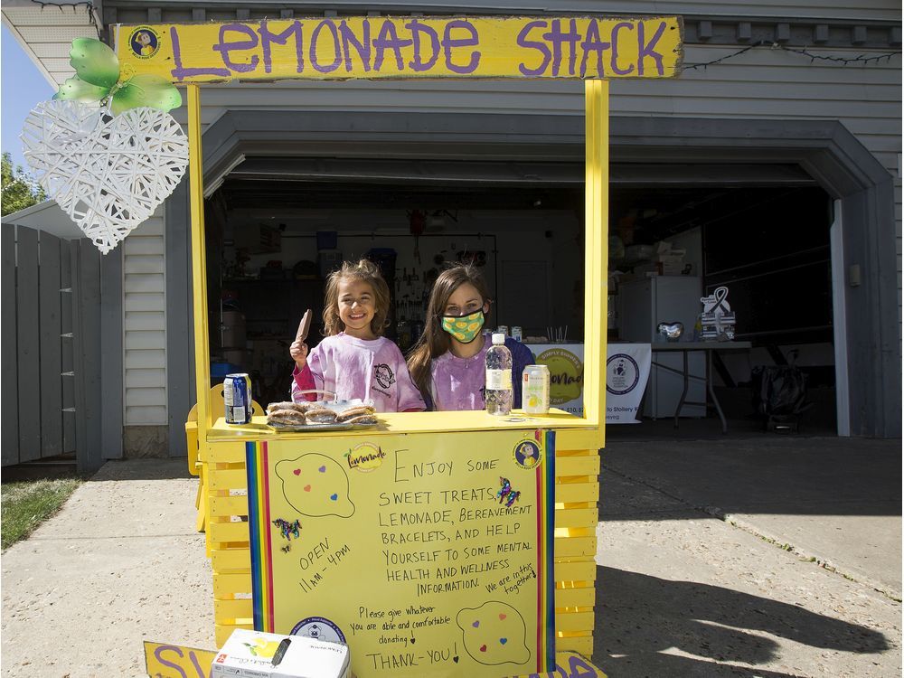 Mother, sister of slain girl honour her memory on Lemonade Stand Day