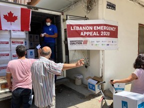 Islamic Relief Canada is part of a group of charities offering aid to Beirut.