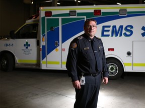 Alberta Health Service's chief paramedic Darren Sandbeck.