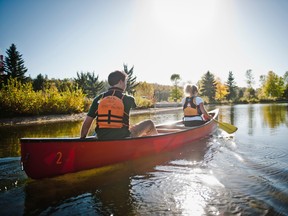 Revel in the serenity of the North Saskatchewan River, while enjoying a four-to-six-hour self-guided trek offered by Edmonton Canoe.