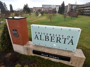 University of Alberta north campus.