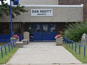 The Edmonton Public School Board has voted to rename two schools with racist namesakes, including Dan Knott School, Sept. 8, 2020.