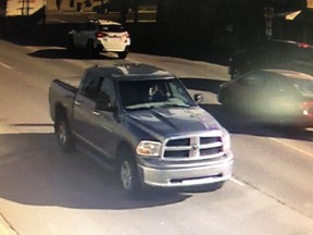 The Edmonton Police Service is seeking to identify the driver of a 2009-12 grey Ram 1500 Hemi pickup truck believed to be involved in a hit and run on Sept. 1 in the area of 104 Street and 106 Avenue.