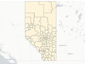 Alberta's chief medical officer of health Dr. Deena Hinshaw announced a new online map that will list schools with two or more COVID-19 cases and will be updated Monday, Wednesday and Friday.