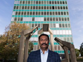 Minister of Infrastructure Prasad Panda said that they will begin removing hazardous material from the Legislature Annex building either later this year or in early 2021, with demolition to follow. Taken on Wednesday, Sept. 23, 2020 in Edmonton.