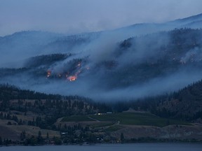 Air quality alert issued for a large section of B.C. due to smoke from Washington State wildfires.