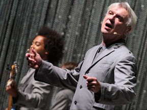 David Byrne at Jubilee Auditorium in Edmonton May 20, 2018.