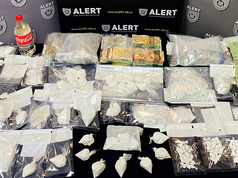 Grande Prairie ALERT seizes 264K in drugs and cash, three arrested