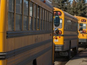 Edmonton schools are experiencing delays in busing due to a shortage of drivers.