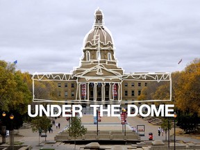 Under the Dome, our new Alberta politics video series launches Oct. 22.