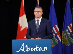 Alberta Finance Minister Travis Toews