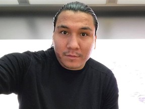 Cody Bugle, 28, died of stab wounds after being found in medical distress in the area of 117 Avenue and 82 Street in Edmonton on Oct. 19, 2020.