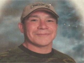 RCMP believe 47-year-old Marvin Brian Auger was shot and killed in his trailer during the early morning of Oct. 26, 2017. A relative discovered his body more than a month later, on Dec. 2, 2017.