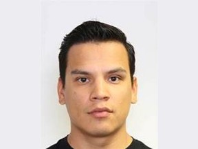 Police issued a warrant of second degree murder for the arrest of Aaron Myles Atchooay, 31. (Supplied photo/Edmonton Police Service)