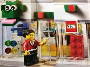 A new, flagship Lego Store is opening Friday at West Edmonton Mall in front of Chapters.