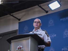 Edmonton Police Service Chief Dale McFee.