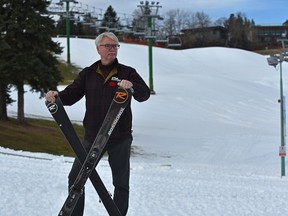 Tim Dea, marketing and communications manager at Snow Valley Ski Hill says, they've had to temporarily halted season passes and lesson sales because of high demand in Edmonton, November 5, 2020.