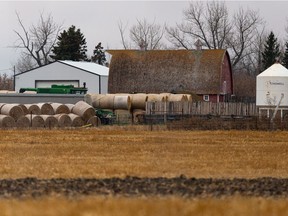 The farm where Helen Naslund, 56, shot her husband Miles Naslund while he slept, is seen in Beaver County, on Friday, Nov. 6, 2020.