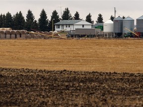 Die Familienfarm Naslund in Beaver County am 6. November 2020.