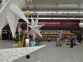 The opening of the Edmonton Christmas market in the  former Army and Navy Store, has been postponed until Saturday in Edmonton, November 27, 2020. Ed Kaiser/Postmedia