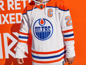 Edmonton Oilers retro hockey sweater for 2020-21