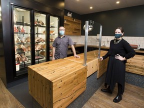 The Butchery at RGE RD, a new butcher shop and restaurant will soon open with Blair Lebsack and partner Caitlin Fulton, on Monday, Nov. 2, 2020 in Edmonton.  Greg Southam-Postmedia