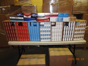 More than 1 million contraband cigarettes seized from central Edmonton storage facility in AGLC investigation