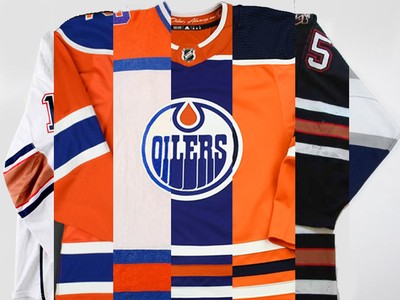 Personalized Edmonton Oilers 80s Throwback Vintage Hockey Away