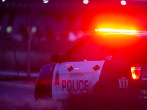 City police are investigating after a woman was found dead under the 178 Street overpass on Whitemud Drive Sunday night.