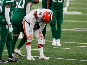 Baker Mayfield and the Cleveland Browns lost to the New York Jets last week.
