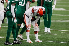 Baker Mayfield and the Cleveland Browns lost to the New York Jets last week.
