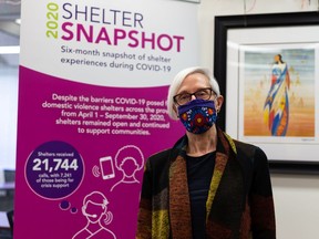 Jan Reimer, executive director of the Alberta Council of Women's Shelters, says domestic violence has gotten worse during the pandemic even though fewer families are reaching out for help.