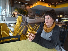 Lynsae Moon, owner of the Nook cafe, said on Friday, Dec. 11, 2020, additional layoffs will be a last resort as new provincial restrictions come in to curb COVID-19.