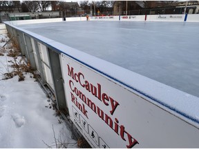 The Edmonton Oilers Community Foundation has granted $260,000 to community rinks in the city for upkeep and improvements in Edmonton, Tuesday, Dec. 22, 2020.