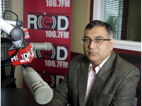 Rishi Nagar of RED FM in Calgary. Premier Jason Kenney made a remark about the higher rates of COVID spread in Alberta's South Asian community in an interview with Nagar last week.