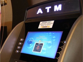 An ATM bank machine. (File photo)