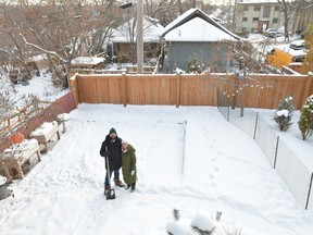 Marty Pawlina and Kairi Pawlick are building a laneway suite above a single garage.