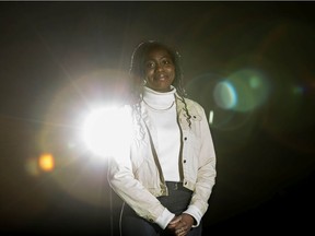 Spruce Grove High School Grade 12 student Nonso Morah, 17, poses for a photo  in Spruce Grove Wednesday Dec. 9, 2020. Morah recently participated in the Black Youth Mentorship and Leadership Program at the University of Alberta. Photo by David Bloom