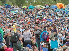 The chances of seeing this scene at Edmonton Folk Music Festival in 2021 are pretty slim.