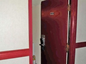 Room 139 of the Yellowhead Inn, where Cindy Gladue died on June 22, 2011.