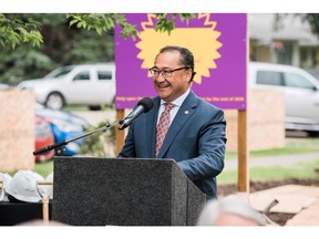 Richard Wong, president of the Edmonton-based Nova Hotel chain, is planning festivals at cities and towns around the world next winter to mark the defeat of COVID-19. SUPPLIED