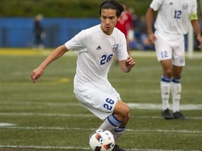 Thomas Gardner of the UBC Thunderbirds was selected first overall by FC Edmonton in the CPL U-SPORTS Draft.