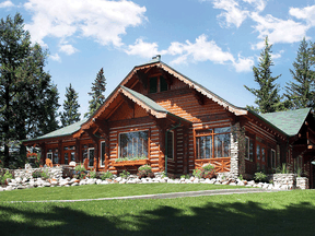 Jasper Park Lodge in Jasper National Park.