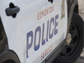 File photo of an Edmonton Police Service cruiser. Police are investigating the suspicious death of a 20-year-old man found in central Edmonton on Monday night.