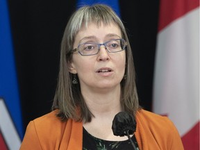 Alberta's chief medical officer of health Dr. Deena Hinshaw.