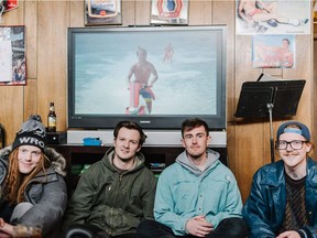 Edmonton band Squids release its debut album, Possijams, Feb. 9.
